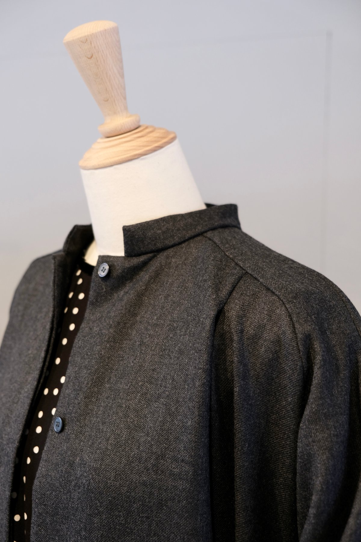 シンメ　sinme ニットワンピース　黒　ウール シンメ sinme ニットワンピース 黒 ウール