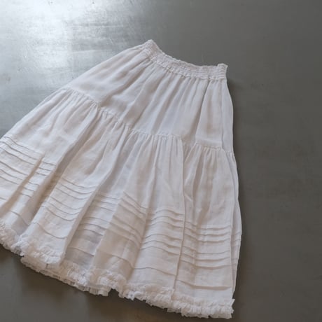 THOMAS MAGPIE　ramie skirt　2232610