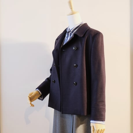 SINME　 ミニジャケット　BLACK    22AW-01-02