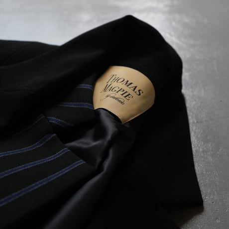 THOMAS MAGPIE　herringbone jacket　Black【2223204】