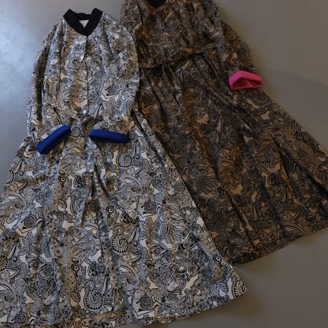 THOMAS MAGPIE　zentangle print one-piece【2213401】