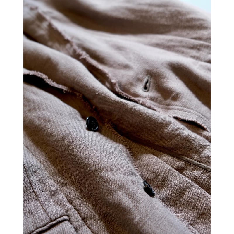 suzuki takayuki frayed short jacket | geep