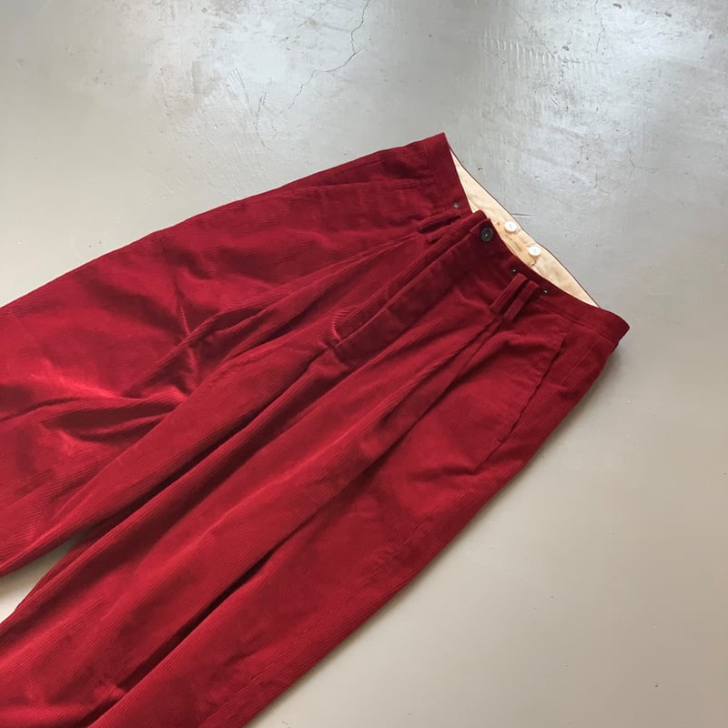 Takako.S.　リバティパンツ２種 suzuki takayuki wide legged pants (限定品） B212-02