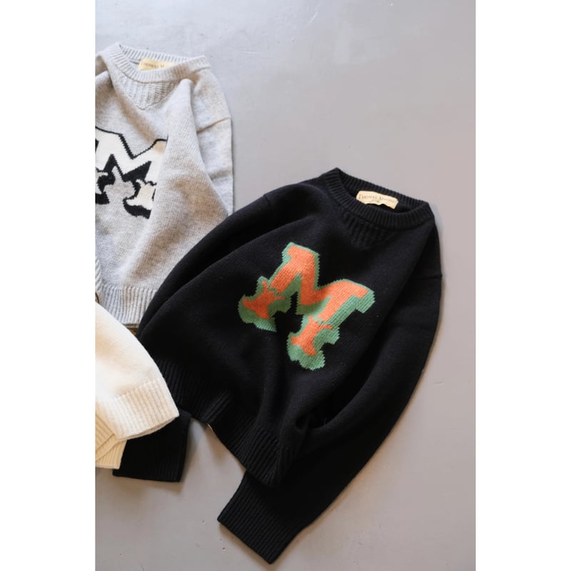 THOMAS MAGPIE ニット Thomas magpie knit “M” | geep