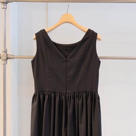 SINME　ブラックドレス ロング　SS14-03