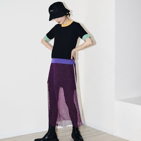 THOMAS MAGPIE　meshed over skirt【2232611】
