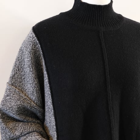 M53.　panel knit　（ UNISEX ）【 MK-005 】 Mサイズ