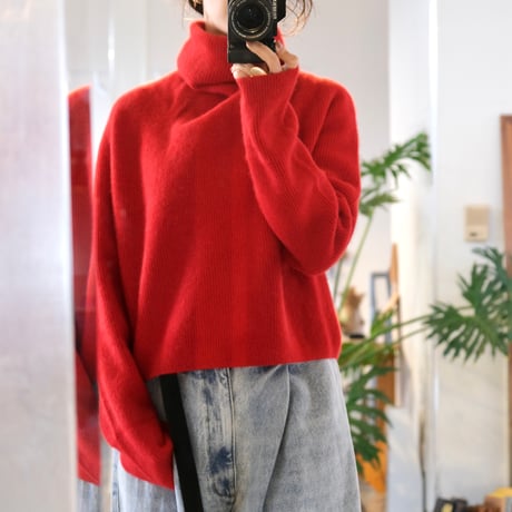 BATONER Women  CASHMERE FOX CASHMERE FOX UNIQUE TURTLE