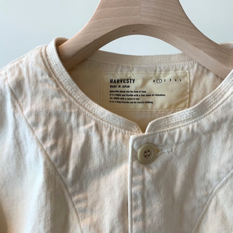 HARVESTY　ATELIER JACKET　アトリエジャケット　IVORY