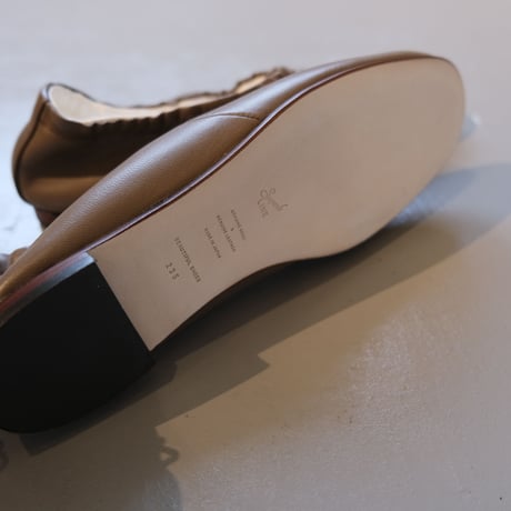 BEAUTIFUL SHOES　BALLETSHOES　BSS1712012　KAHKI BROWN