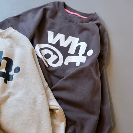 Thomas magpie sweat standard “WH@T”   2243870