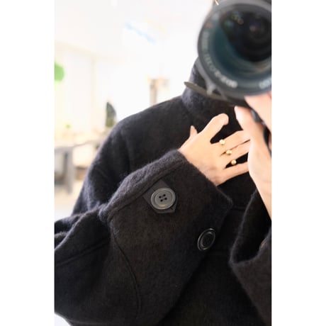 NAKAGAMI シャギーミリタリージャケット  unisex