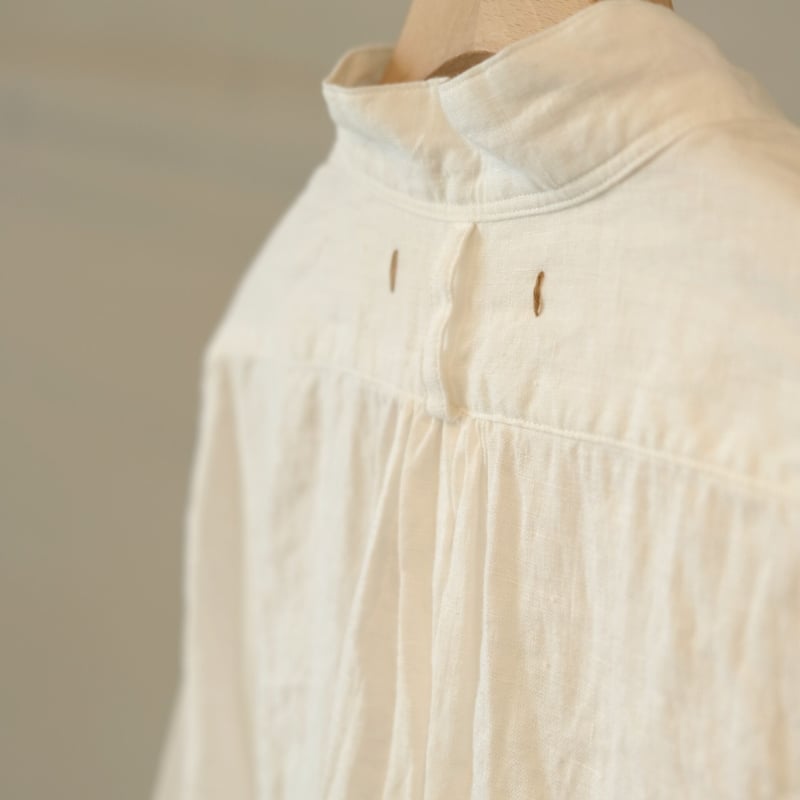 suzuki takayuki long shirt white T002-01 | geep