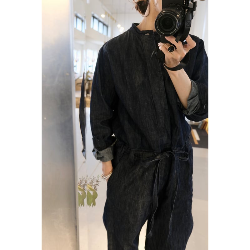 【美品】suzuki takayuki justaucorps セットアップ suzuki takayuki jumpsuit II / denim | geep