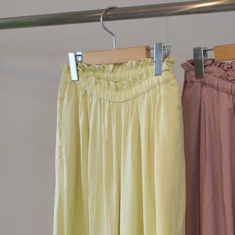 suzuki takayuki  gathered pants Ⅰ  T001-17