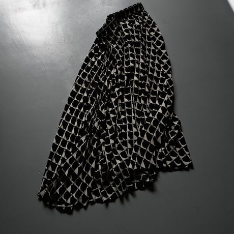 THOMAS MAGPIE　トーマスマグパイ　block pleats skirt【2211608】