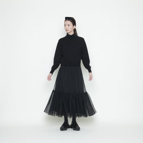 THOMAS MAGPIE　tulle　tiered　skirt　2204613