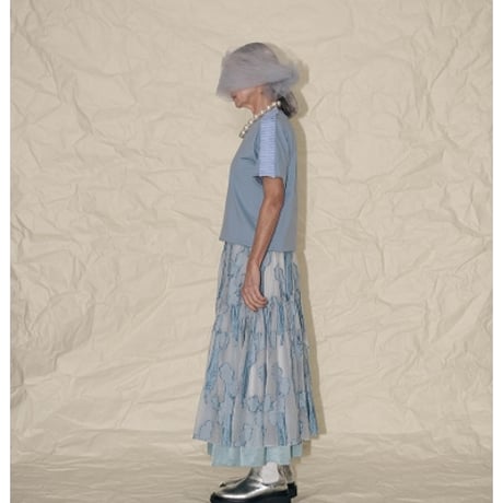 THOMAS MAGPIE  raffle sleeves top【2242802】