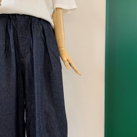 HARVESTY     DENIM CIRCUS PANTS　デニムサーカスパンツ / ワンウォッシュデニム　A11801 -98