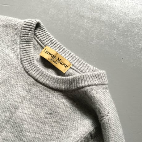 THOMAS MAGPIE　damage crew neck knit【2223709】