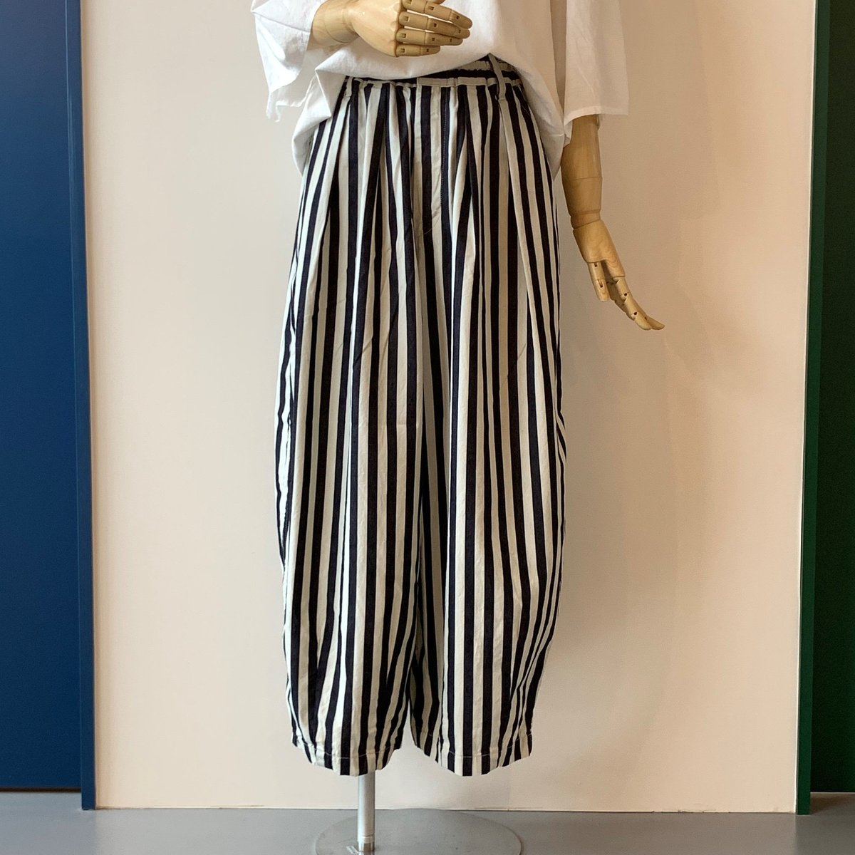 HARVESTY ハーべスティ インディゴストライプサーカスパンツ A11911 | geep