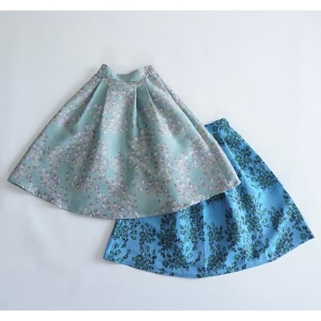 THOMAS MAGPIE　flower jacquared skirt【2241604】
