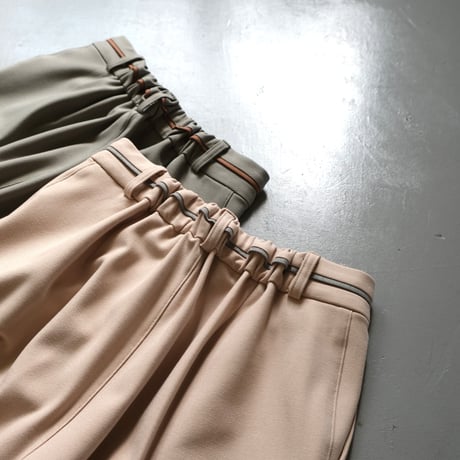 TOMAS MAGPIE　 WIDE TUCK PANTS