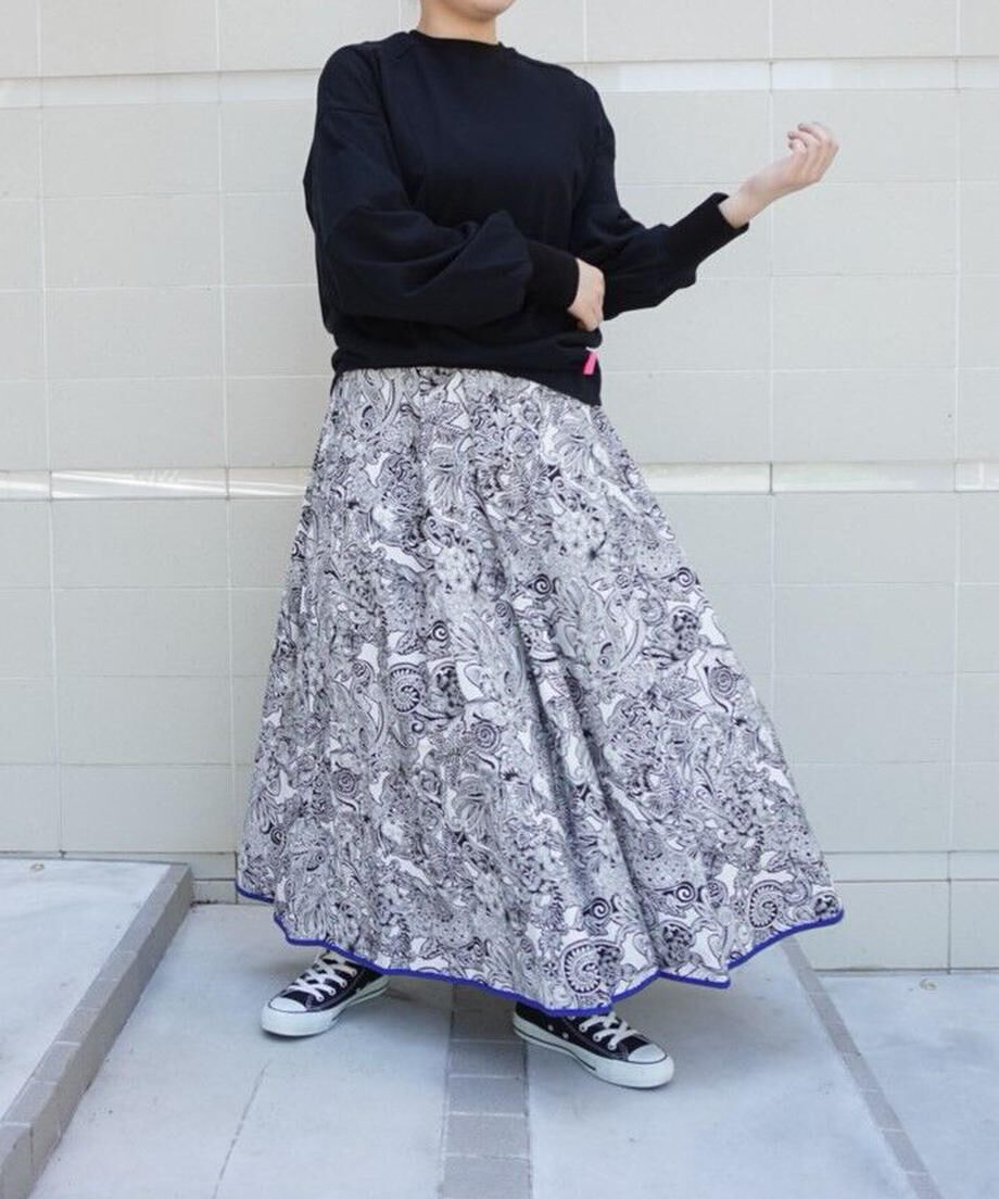 【未使用】　thomas magpie jaguard knit skirt 未使用】 thomas magpie jaguard knit skirt 未使用】 thomas magpie