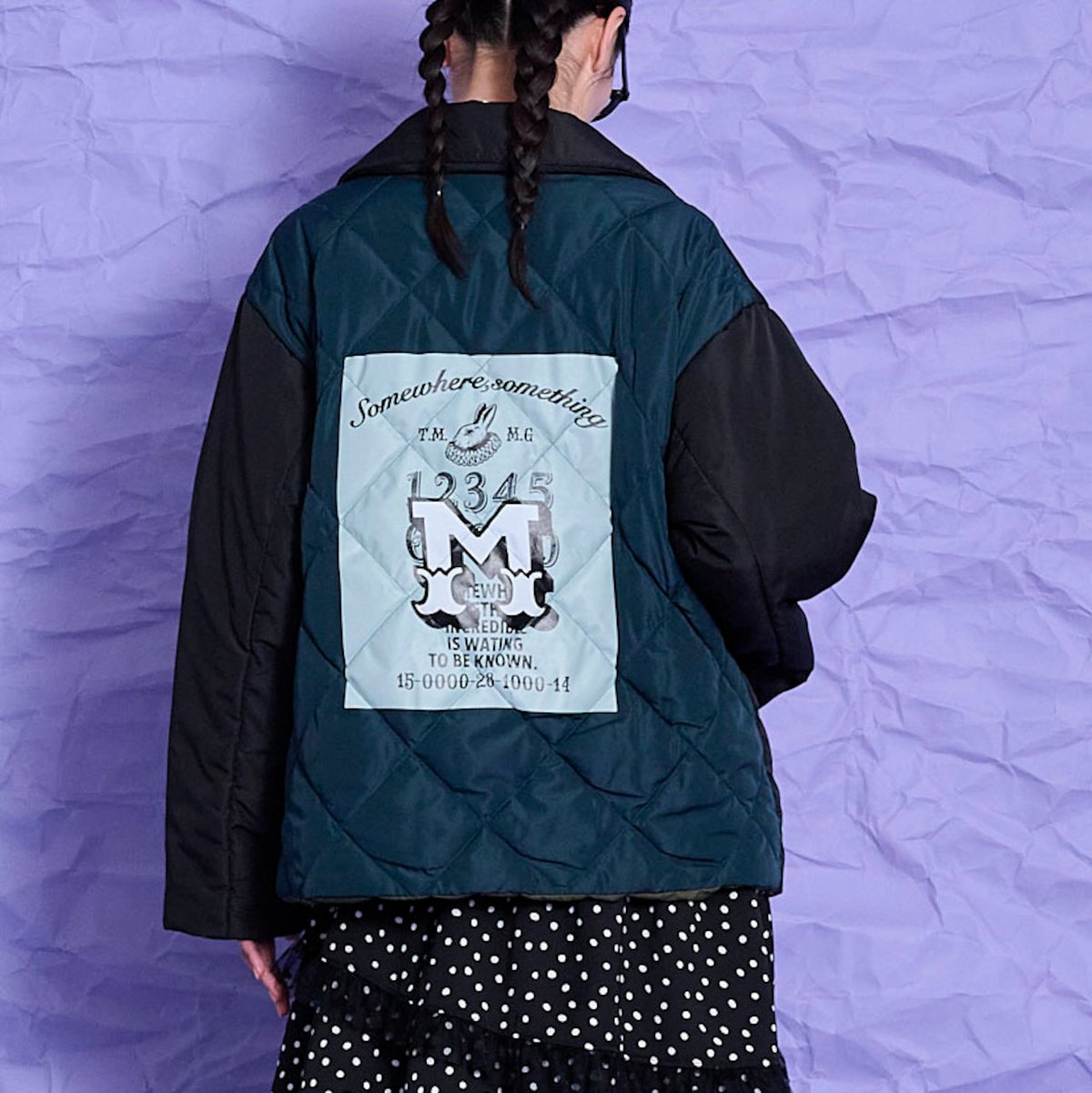 Thomas magpie quilted jacket (reversible) | 
