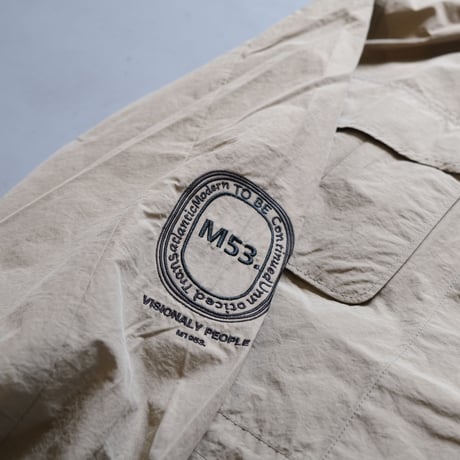 M53.　 クレストジャングルファティーグ シャツジャケット 　刺繍  MJ-020A