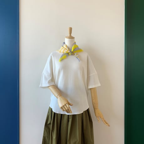 HARVESTY   WAFFLE BIG T-SH（ワッフルビッグTシャツ） WHITE　A51904