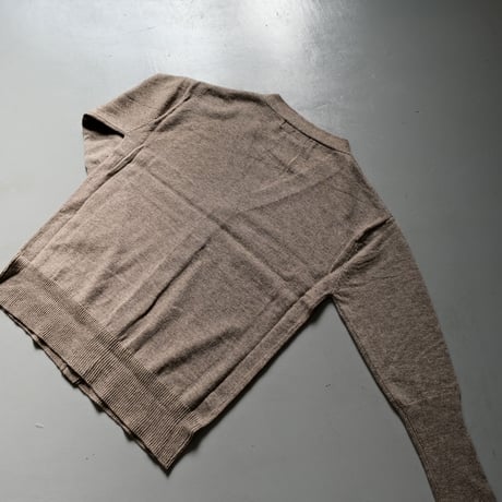 R JUBILEE 　 Layered Knit Cardigan　BEIGE　RJ21083002