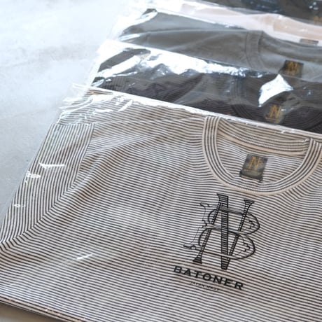 BATONER　Men 32G SMOOTH KNIT CREW NECK T-SHIRT 　BN-23SM-038