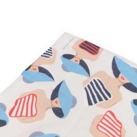 YARN&COPPER   Double gaze Organic cotton 　'Swimsuits' ハンカチ