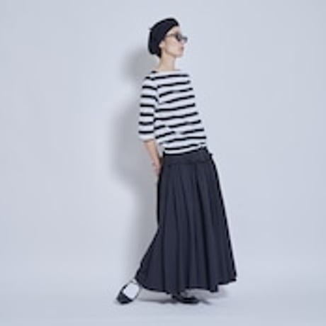 THOMAS MAGP　 Silky Cotton Border Tops　2262816