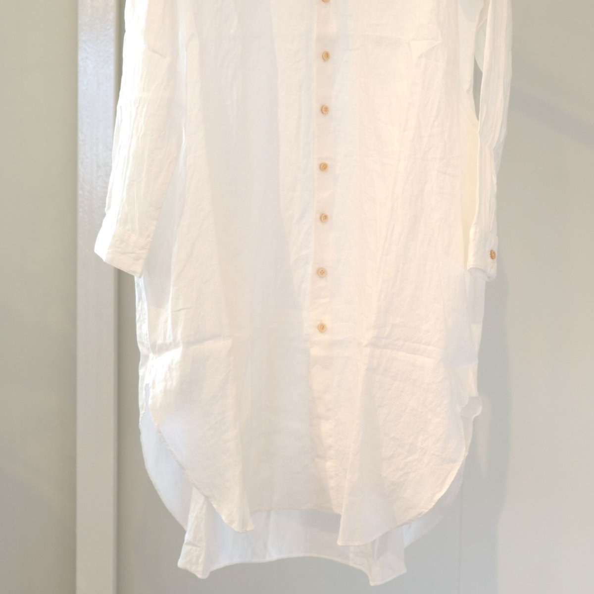 suzuki takayuki long shirt white T002-01 | geep