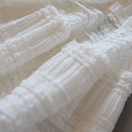 THOMAS MAGPIE　tiered lace skirt【2222606】