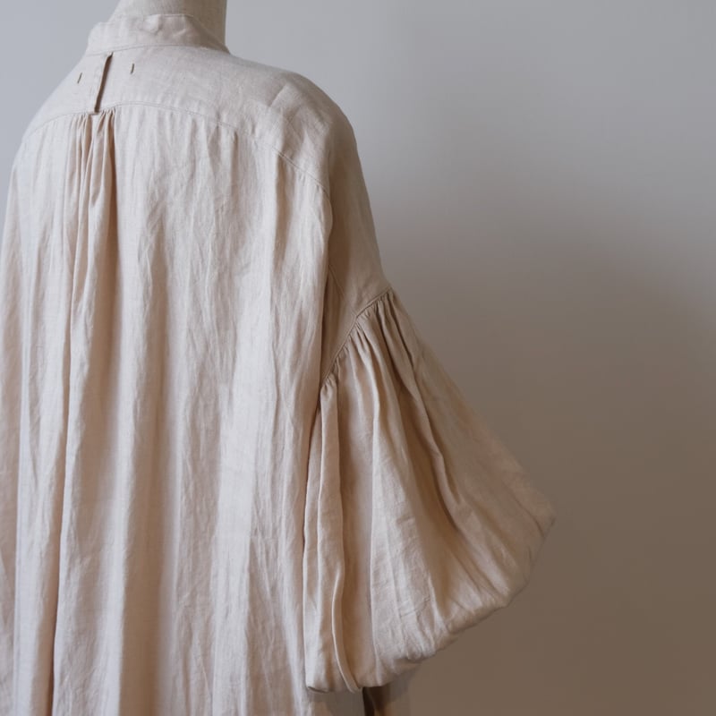 suzuki takayuki puff-sleeve dress