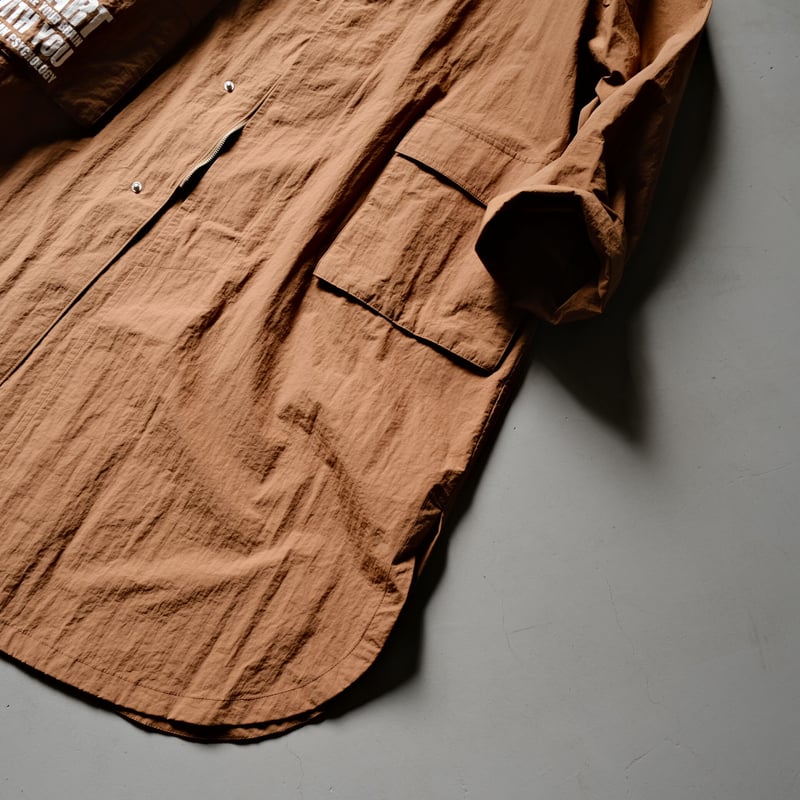 THOMAS MAGPIE nylon coat LOW【2221205】 | geep