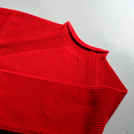 BATONER　WOMAN　 SIGNATURE ROLL NECK KNIT　BN-23FL-026