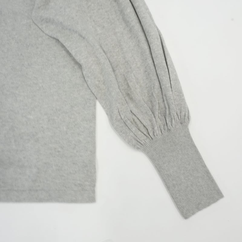 THOMAS MAGPIE sleeve volume knit【2231707】 | geep