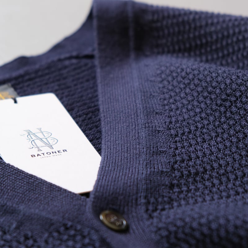BATONER Men SUMMER KNIT V NECK CARDIGAN BN-23