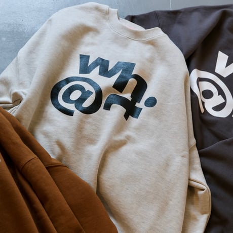 Thomas magpie sweat standard “WH@T”   2243870