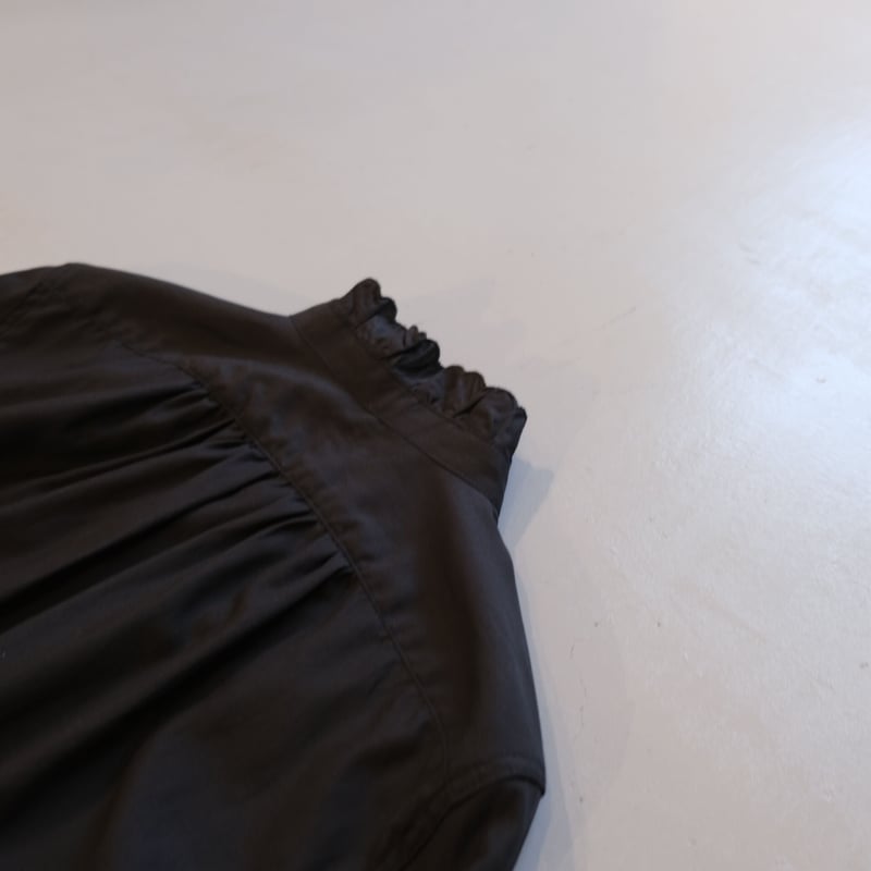 SINME スカラエンブロイダリーシャツ ホワイト/ブラック | geep