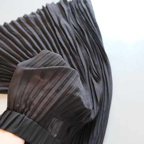 THOMAS MAGPIE   sheer boil pleats skirt【2222607】