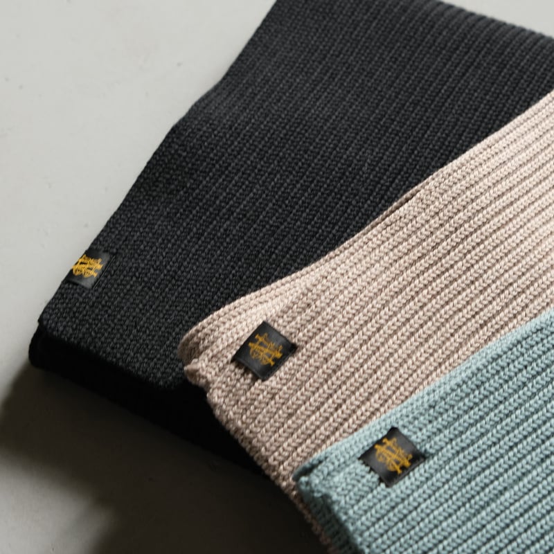 BATONER Goods SOLID WOOL MUFFLER BN-22FI-007 |