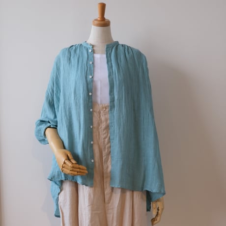 suzuki takayuki　　over blouse　　S211-15     spray green