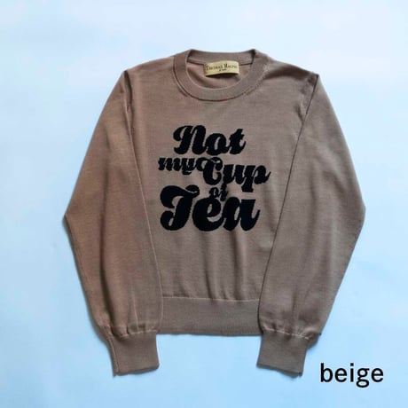 THOMAS MAGPIE　Not my cup Tea knit【2241708】