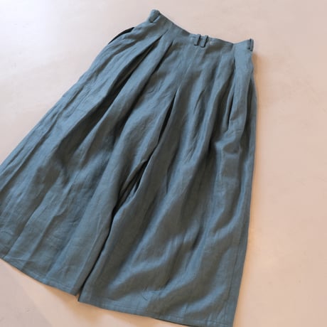 suzuki takayuki　wrapped pants　A241-28　brine blue