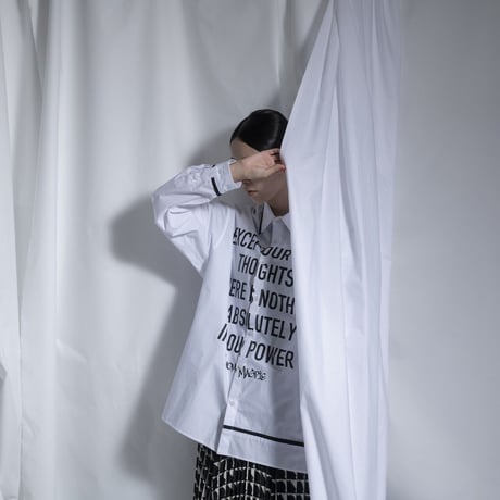 THOMAS MAGPIE  トーマスマグパイ　logo shirt 【2211103】